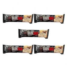 Kit 5X Whey Bar Darkness - 1 Unidade 90g Flocos com Chocolate Chips - IntegralM�dica