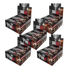 Kit 5X Whey Bar Darkness - 8 Unidades 90g Cookies and Cream Com Nibs de Cacau - IntegralM�dica