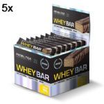 Kit 5X Whey Bar High Protein - 24 Unidades 40g Banana - Probi�tica