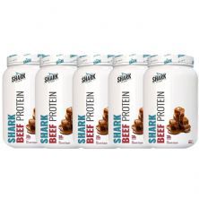Kit 5X Whey Beef Protein - 900g Caramelo Salgado - Shark Pro