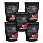 Kit 5X Whey Concentrate - Refil 900g Morango - Cell Force