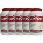 Kit 5X Whey Fort 3W - 900g Baunilha - Vitafor