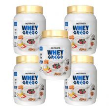 Kit 5X Whey Grego - 450g Iogurte Natural - Nutrata
