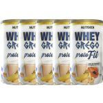 Kit 5X Whey Grego Proto Fit - 450g Banana com Mam�o - Nutrata