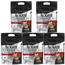 Kit 5X Whey Isolate Definition - 1800g Refil Baunilha - BodyAction