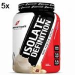 Kit 5X Whey Isolate Definition - 2000g Baunilha - BodyAction