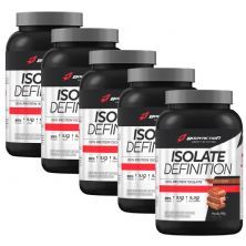 Kit 5X Whey Isolate Definition - 900g Chocolate - BodyAction