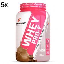 Kit 5X Whey PRO-F - 900g Chocolate - BodyAction