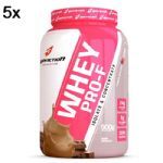 Kit 5X Whey PRO-F - 900g Chocolate - BodyAction