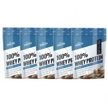 Kit 5X Whey Protein 100% - 900g Refil Pa�oca - Shark Pro