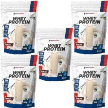 Kit 5X Whey Protein - 900g Refil Baunilha - NewNutrition