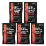 Kit 5X Whey Protein Concentrado - 1 Sach� 30g Cappuccino - Dux Nutrition