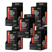 Kit 5X Whey Protein Concentrado - 10 Sach�s 30g Chocolate - Dux Nutrition