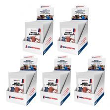 Kit 5X Whey Protein Concentrado - 10 Sach�s 30g Chocolate - NewNutrition