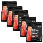 Kit 5X Whey Protein Concentrado - 1800g Refil Cookies - Dux Nutrition