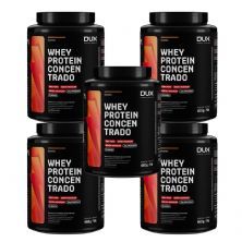 Kit 5X Whey Protein Concentrado - 450g Butter Cookies - Dux Nutrition
