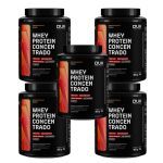 Kit 5X Whey Protein Concentrado - 450g Butter Cookies - Dux Nutrition