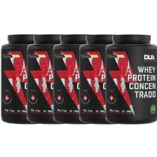 Kit 5X Whey Protein Concentrado - 900g Butter Cookies - Dux Nutrition
