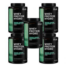 Kit 5X Whey Protein Hydro - 900g Chocolate - Dux Nutrition