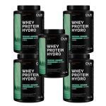 Kit 5X Whey Protein Hydro - 900g Chocolate - Dux Nutrition