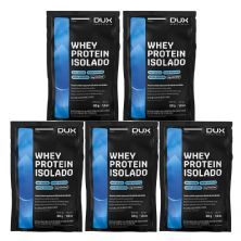 Kit 5X Whey Protein Isolado - 1 Sach� 27g  Coco - Dux Nutrition