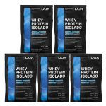Kit 5X Whey Protein Isolado - 1 Sach� 27g  Coco - Dux Nutrition
