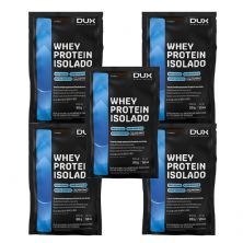 Kit 5X Whey Protein Isolado - 1 Sach� 27g  Cookies - Dux Nutrition