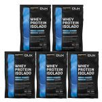 Kit 5X Whey Protein Isolado - 1 Sach� 29g  Baunilha - Dux Nutrition