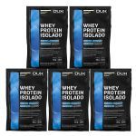 Kit 5X Whey Protein Isolado - 1 Sach� 30g Chocolate Branco - Dux Nutrition