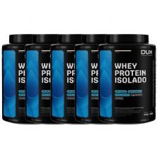 Kit 5X Whey Protein Isolado - 900g Baunilha - Dux Nutrition
