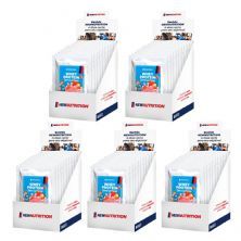 Kit 5X Whey Protein Zero Lactose - 10 Sach�s 30g Morango - Newnutrition