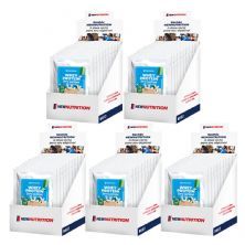 Kit 5X Whey Protein Zero Lactose All Natural - 10 Sach�s 30g Baunilha - NewNutrition