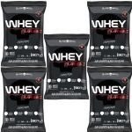Kit 5X Whey Turbo - 907g Refil Baunilha - Black Skull