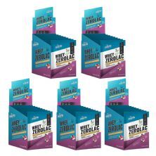 Kit 5X Whey Zerolac - 10 Sach�s 40g Iogurte de Frutas Vermelhas - Shark Pro
