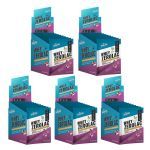 Kit 5X Whey Zerolac - 10 Sach�s 40g Iogurte de Frutas Vermelhas - Shark Pro
