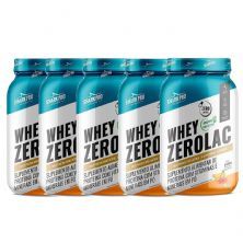 Kit 5X Whey ZeroLac - 900g Banoffee - Shark Pro