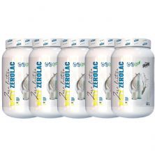 Kit 5X Whey ZeroLac - 900g Leitinho - Shark Clinic