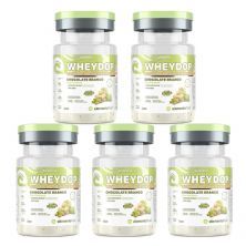 Kit 5X WheyDop - 25g Chocolate Branco com Pistache - ElementoPuro