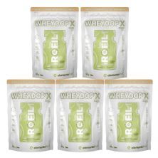 Kit 5X WheyDop X - 900g Refil chocolate Branco com Pistache - ElementoPuro