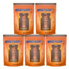 Kit 5X WheyDop X - 900g Refil Chocolate Maltado - ElementoPuro
