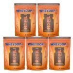 Kit 5X WheyDop X - 900g Refil Chocolate Maltado - ElementoPuro
