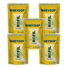 Kit 5X WheyDop X - 900g Refil Leite em P� - ElementoPuro
