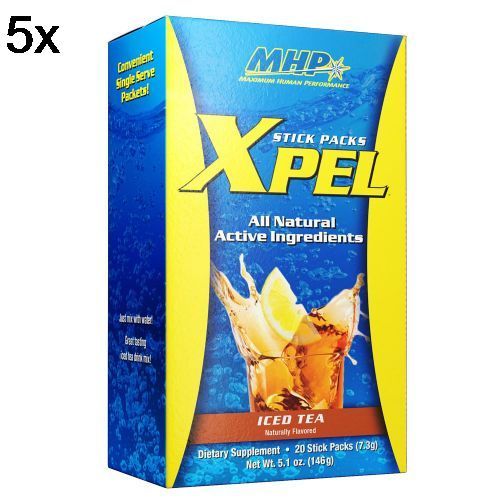 Kit 5X Xpel - 20 Sach�s 146g Lim�o - MHP