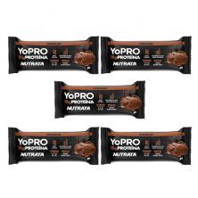 Kit 5X YoPRO - 1 Barra 55g Chocolate - Nutrata