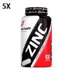 Kit 5X Zinc - 100 C�psulas - BodyAction