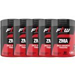 Kit 5X ZMA Zinco, Magn�sio e Piridoxina - 90 c�psulas - FTW