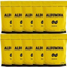 Kit Albumina - 500g Refil Baunilha - Naturovos