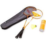 Kit Badminton - 2 Raquetes e  3 Petecas - Vollo Sports