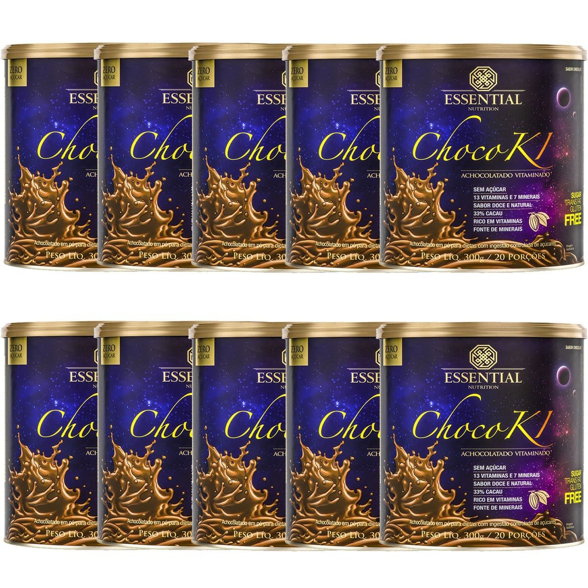 Kit ChocoKi - 300g - Essential Nutrition