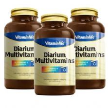 Kit com 3 Diarium - Multivitam�nico 45 comprimidos - VitaminLife